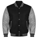 Premium Varsity Letterman Baseball Bomber Wool & Genuine Leather Sleeves  Jackets - 4