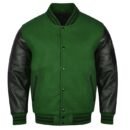 Premium Varsity Letterman Baseball Bomber Wool & Genuine Leather Sleeves  Jackets - 7