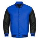 Premium Varsity Letterman Baseball Bomber Wool & Genuine Leather Sleeves  Jackets - 14