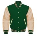 Premium Varsity Letterman Baseball Bomber Wool & Genuine Leather Sleeves  Jackets - 18