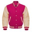 Premium Varsity Letterman Baseball Bomber Wool & Genuine Leather Sleeves  Jackets - 19