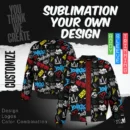 Premium American Multi Color  Varsity Letterman Baseball Bomber Wool & Genuine Leather Sleeves  Jackets - M