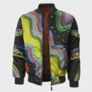 Premium American Multi Color  Varsity Letterman Baseball Bomber Wool & Genuine Leather Sleeves  Jackets - M5